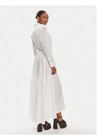 Pinko Sukienka koszulowa Dolce Vita Chemisier . 103728 A1XP Biały Regular Fit. Kolor: biały. Materiał: bawełna. Typ sukienki: koszulowe