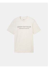 Tom Tailor Denim T-Shirt 1037683 Biały Regular Fit. Kolor: biały. Materiał: bawełna #6