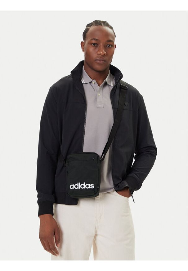 Adidas - adidas Saszetka Linear Org JE8341 Czarny. Kolor: czarny. Materiał: materiał