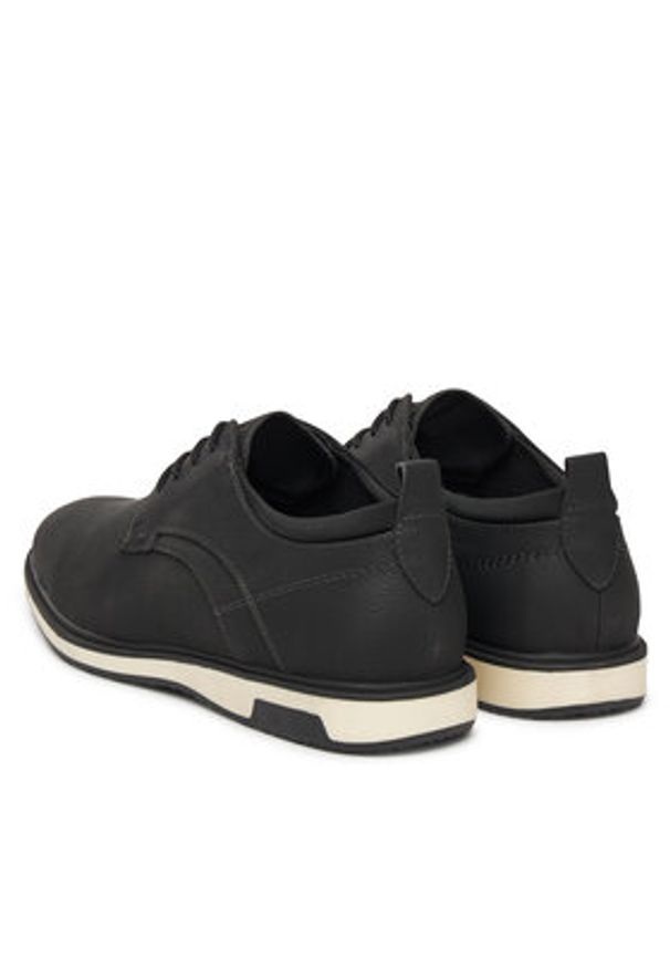 Aldo Półbuty Karson 13568506 Czarny. Kolor: czarny. Materiał: skóra