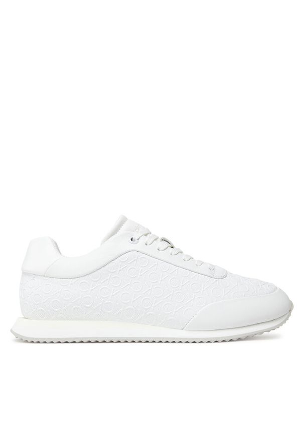 Sneakersy Calvin Klein. Kolor: biały