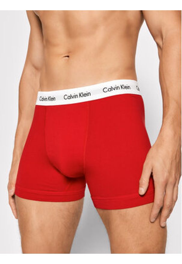Calvin Klein Underwear Komplet 3 par bokserek 0000U2662G Kolorowy. Materiał: bawełna. Wzór: kolorowy