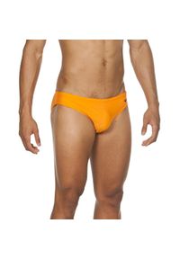 Kąpielówki męskie slipy kąpielowe treningowe na basen Arena Santamarias. Kolor: pomarańczowy #1