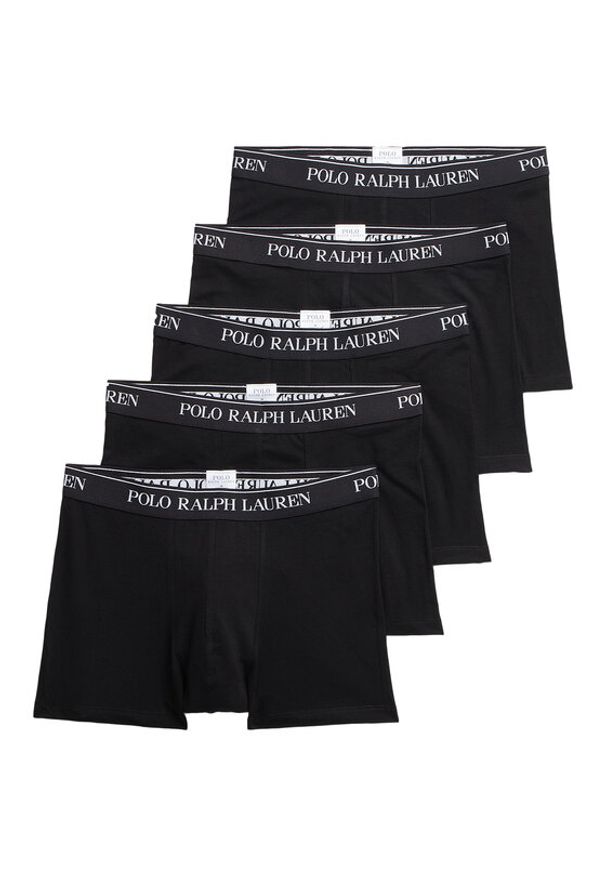 Polo Ralph Lauren Komplet 5 par bokserek 714864292001 Czarny. Kolor: czarny. Materiał: bawełna
