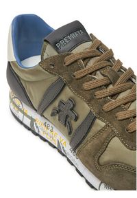 Premiata Sneakersy Eric 7097 Khaki. Kolor: brązowy. Materiał: materiał #6