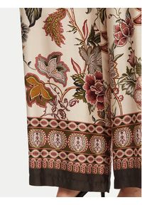 ViCOLO Spodnie palazzo TD0829 Beżowy Wide Leg. Kolor: beżowy. Materiał: syntetyk #3