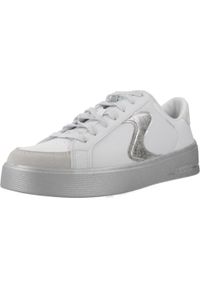 skechers - Kapcie SKECHERS HILAND - QUITE CHIC Biały. Kolor: biały. Materiał: syntetyk