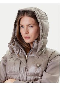 Guess Bezrękawnik W5YL11 WHDO2 Szary Regular Fit. Kolor: szary. Materiał: syntetyk. Długość rękawa: bez rękawów #4