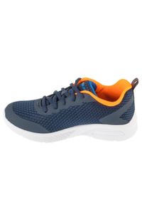 skechers - Buty sportowe Sneakersy chłopięce, Microspec Max - Kaptix. Kolor: niebieski. Sport: turystyka piesza