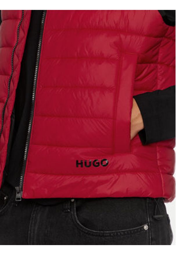 Hugo Kamizelka Brentino2431 50517743 Czerwony Regular Fit. Kolor: czerwony. Materiał: syntetyk