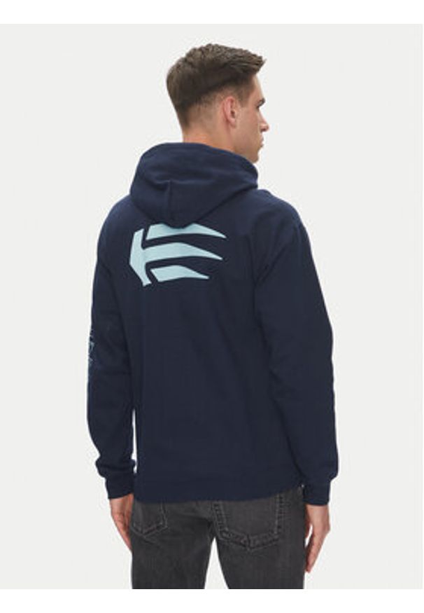 Etnies Bluza Joslin 4130003775 Granatowy Regular Fit. Kolor: niebieski. Materiał: bawełna