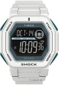 Zegarek Timex Zegarek męski Timex TW2V63600 biały. Kolor: biały #1