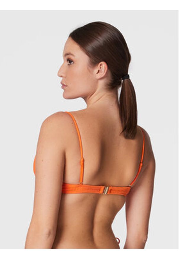 Seafolly Góra od bikini Sea Dive 31393-861 Pomarańczowy. Kolor: pomarańczowy. Materiał: syntetyk