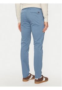 BOSS - Boss Chinosy 50510933 Niebieski Slim Fit. Kolor: niebieski. Materiał: bawełna #2