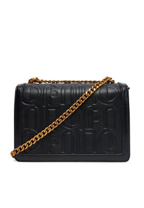 Liu Jo Torebka Ecs M Crossbody AA5055 E0538 Czarny. Kolor: czarny. Materiał: skórzane