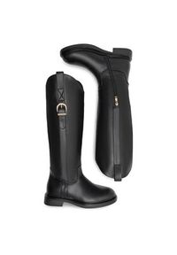 Jenny Fairy Kozaki DONNA HY13263-10 Czarny. Kolor: czarny. Materiał: syntetyk #2