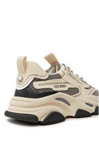 Steve Madden Sneakersy Possession-E SM19000033 Beżowy. Kolor: beżowy. Materiał: skóra