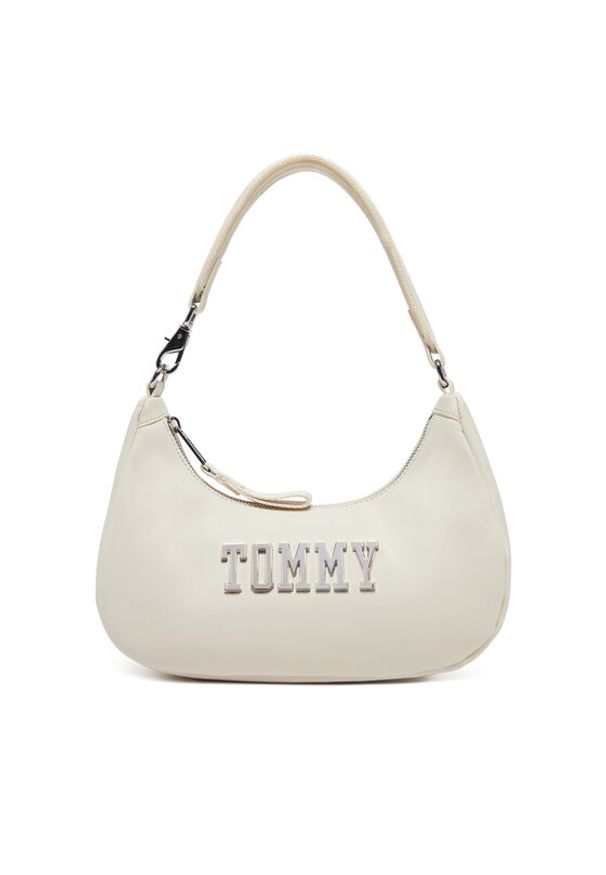 Tommy Jeans Torebka Tjw Everywhere Shoulder Bag AW0AW17364 Beżowy. Kolor: beżowy. Materiał: skórzane