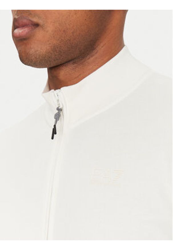 EA7 Emporio Armani Dres 7M000268 AF12451 U0005 Biały Regular Fit. Kolor: biały. Materiał: bawełna