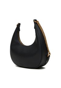 Pinko - PINKO Torebka Brioche Hobo Classic AI 24-25 PLTT 101526 A29Q Czarny. Kolor: czarny. Materiał: skórzane