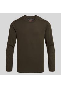 CRAGHOPPERS - Longsleeve męskie Craghoppers NosiLife Abel LS T-Shirt. Kolor: zielony. Długość rękawa: długi rękaw