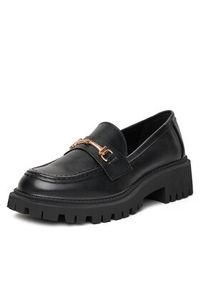 DeeZee Loafersy 13027-12 Czarny. Kolor: czarny. Materiał: skóra #6