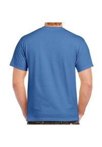 GILDAN - Ultra Bawełniana Koszulka Unisex Dla Dorosłych. Kolor: biały, wielokolorowy, fioletowy. Materiał: bawełna