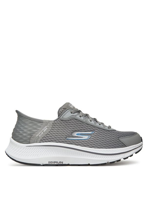 skechers - Buty do biegania Skechers. Kolor: szary. Sport: bieganie