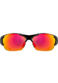 Okulary Uvex Blaze III Black Red 2316 2021. Kolor: czerwony, wielokolorowy, czarny