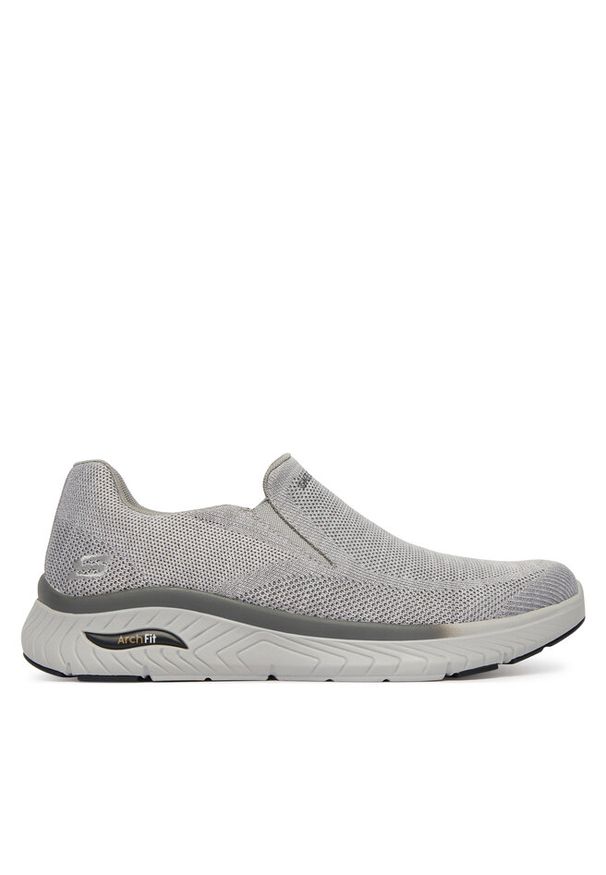 skechers - Sneakersy Skechers. Zapięcie: bez zapięcia. Kolor: szary