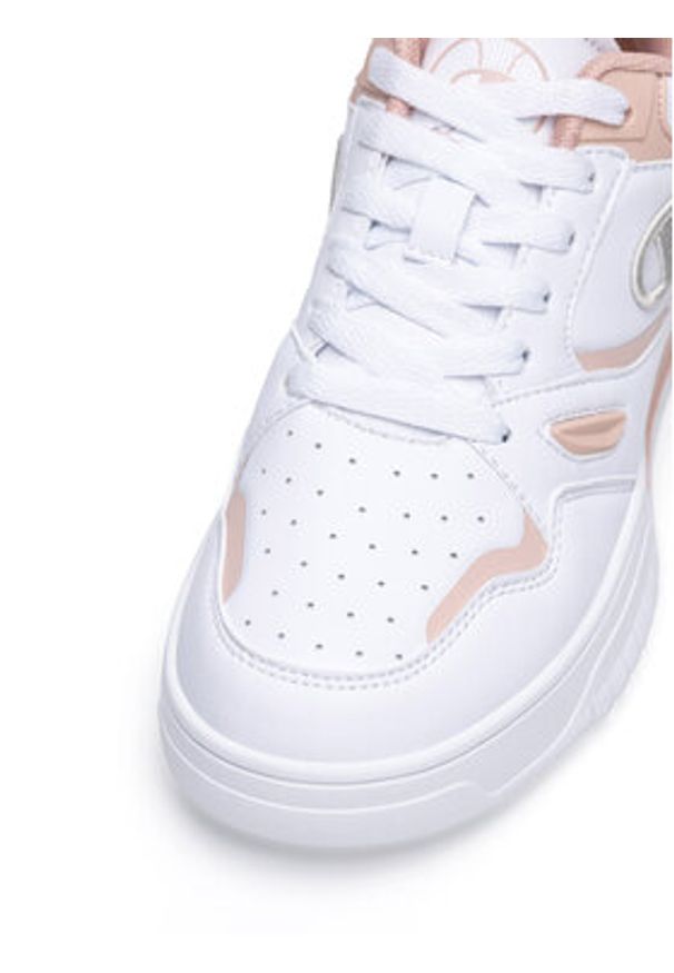 Champion Sneakersy 3 POINT LOW TECH S11699-WW014 Biały. Kolor: biały. Materiał: skóra