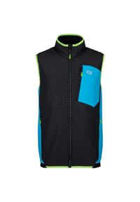 ZONE PERFECT - Kamizelka męska LOAP Uxler — niebieska, rozmiar S. Kolor: wielokolorowy, niebieski, zielony #1