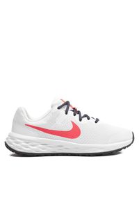 Nike Buty do biegania Revolution 6 Nn (Gs) DD1096 101 Biały. Kolor: biały. Materiał: materiał. Model: Nike Revolution