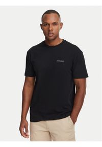 Napapijri T-Shirt Yourte NP0A8AU2 Czarny Relaxed Fit. Kolor: czarny. Materiał: bawełna #1