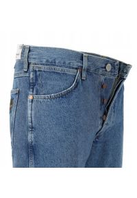 Wrangler - WRANGLER SLIDER MĘSKIE SPODNIE JEANSOWE KABEL BLUE W18RER19K 112127366 #4