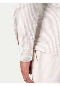 BOSS Koszula H-ROAN 50556069 Khaki Regular Fit. Kolor: brązowy. Materiał: bawełna #4