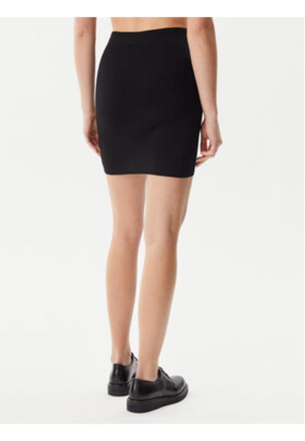Calvin Klein Jeans Spódnica ołówkowa J20J225527 Czarny Slim Fit. Kolor: czarny. Materiał: wiskoza