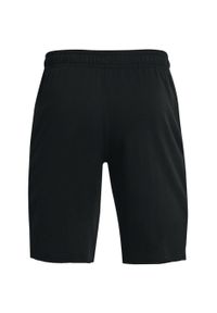 Spodnie treningowe męskie Under Armour Rival Terry Shorts. Kolor: biały, czarny, wielokolorowy. Długość: krótkie