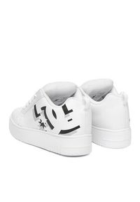 DC Shoes Sneakersy CEO-COURT GRAFFIK PLATFORM DC02422101 Biały. Kolor: biały. Materiał: skóra. Obcas: na platformie #8
