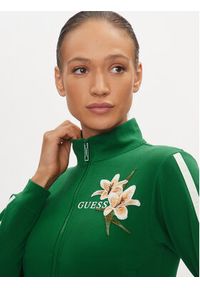 Guess Bluza Zoey V4GQ03 KC5R0 Zielony Regular Fit. Kolor: zielony. Materiał: bawełna, syntetyk #4