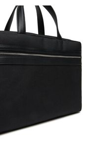 Calvin Klein Torba na laptopa Contrast Commuter Bag LV04D3032G Czarny. Kolor: czarny. Materiał: skóra #5