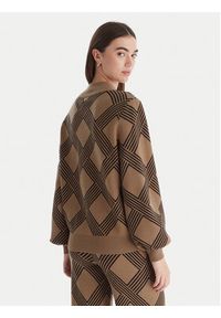 only - ONLY Golf Anny 15327635 Beżowy Regular Fit. Typ kołnierza: golf. Kolor: beżowy. Materiał: syntetyk #6