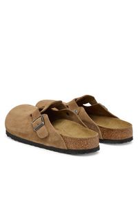 Birkenstock Klapki Boston 1032813 Brązowy. Kolor: brązowy. Materiał: zamsz, skóra #4
