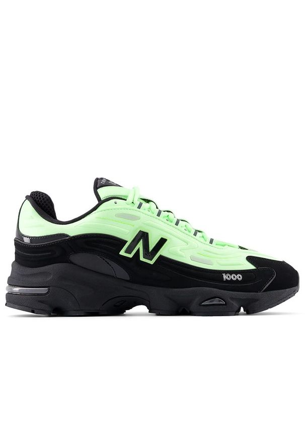Buty unisex New Balance M1000DD - zielone. Kolor: zielony. Materiał: materiał, syntetyk. Szerokość cholewki: normalna