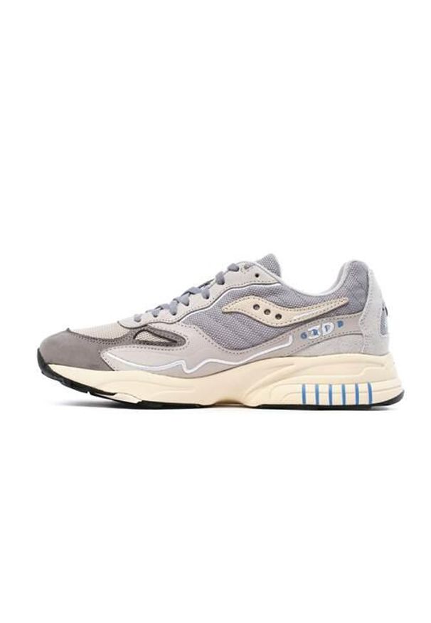 Buty do chodzenia męskie Saucony Grid Hurricane Premium. Zapięcie: sznurówki. Kolor: beżowy. Materiał: guma, syntetyk, materiał, skóra, tkanina. Szerokość cholewki: normalna. Sport: turystyka piesza