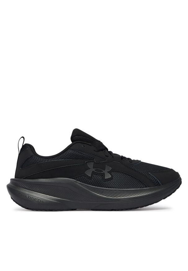 Under Armour Buty do biegania UA Charged+ Assert 11 6006723 Czarny. Kolor: czarny. Materiał: materiał