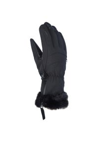 Damskie rękawice narciarskie Viking Meris. Kolor: czarny. Sezon: zima. Sport: narciarstwo #1