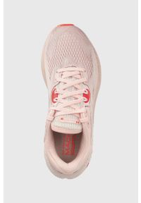 Under Armour buty do biegania Hovr Machina 3 3024907 kolor różowy. Kolor: różowy. Materiał: guma. Szerokość cholewki: normalna. Wzór: aplikacja. Sport: bieganie