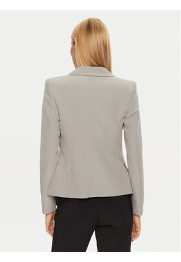 Rinascimento Marynarka CFC0119983003 Szary Regular Fit. Kolor: szary. Materiał: syntetyk