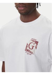 Guess T-Shirt M5BI16 I3Z14 Biały Relaxed Fit. Kolor: biały. Materiał: bawełna #3